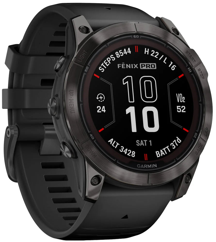 Garmin FENIX® 7S PRO – SAPPHIRE SOLAR 42mm EDITION – GPS Multisport Smartwatch