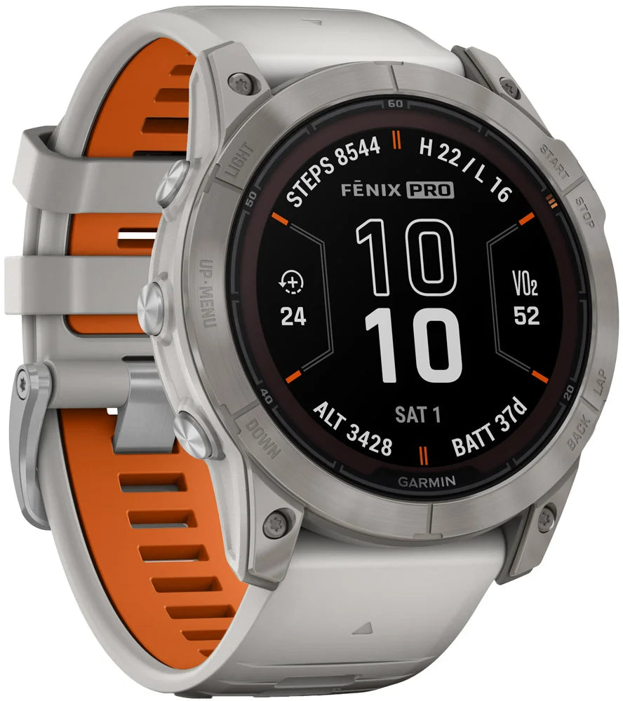 Garmin FENIX® 7S PRO – SAPPHIRE SOLAR 42mm EDITION – GPS Multisport Smartwatch