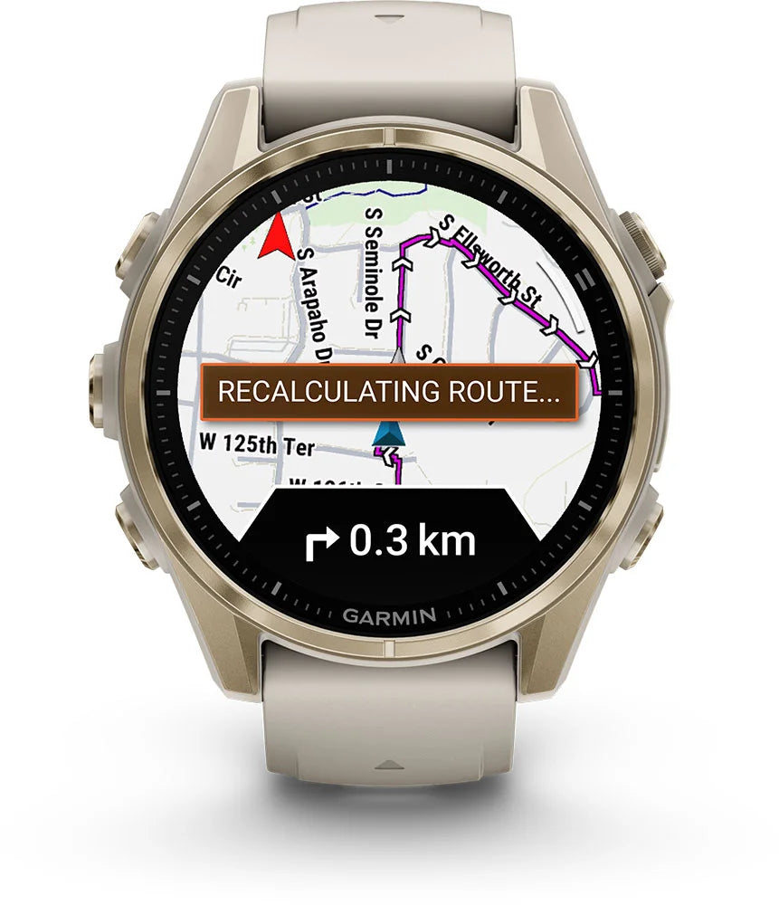 Garmin Fēnix® 8 – 43 mm AMOLED Sapphire – GPS Multisport