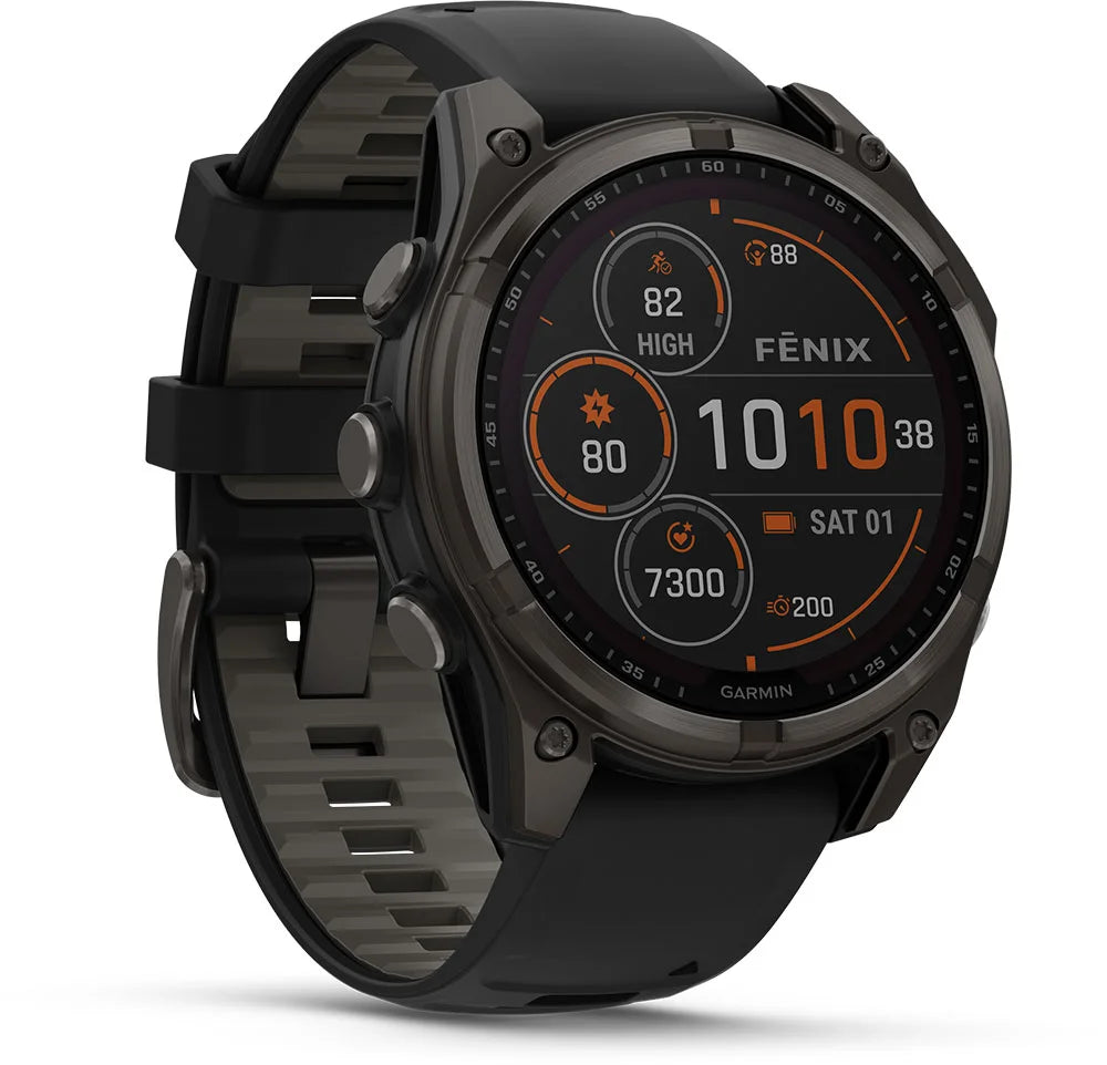 Garmin Fēnix® 8 – 47 mm Solar Sapphire – GPS Multisport Smartwatch