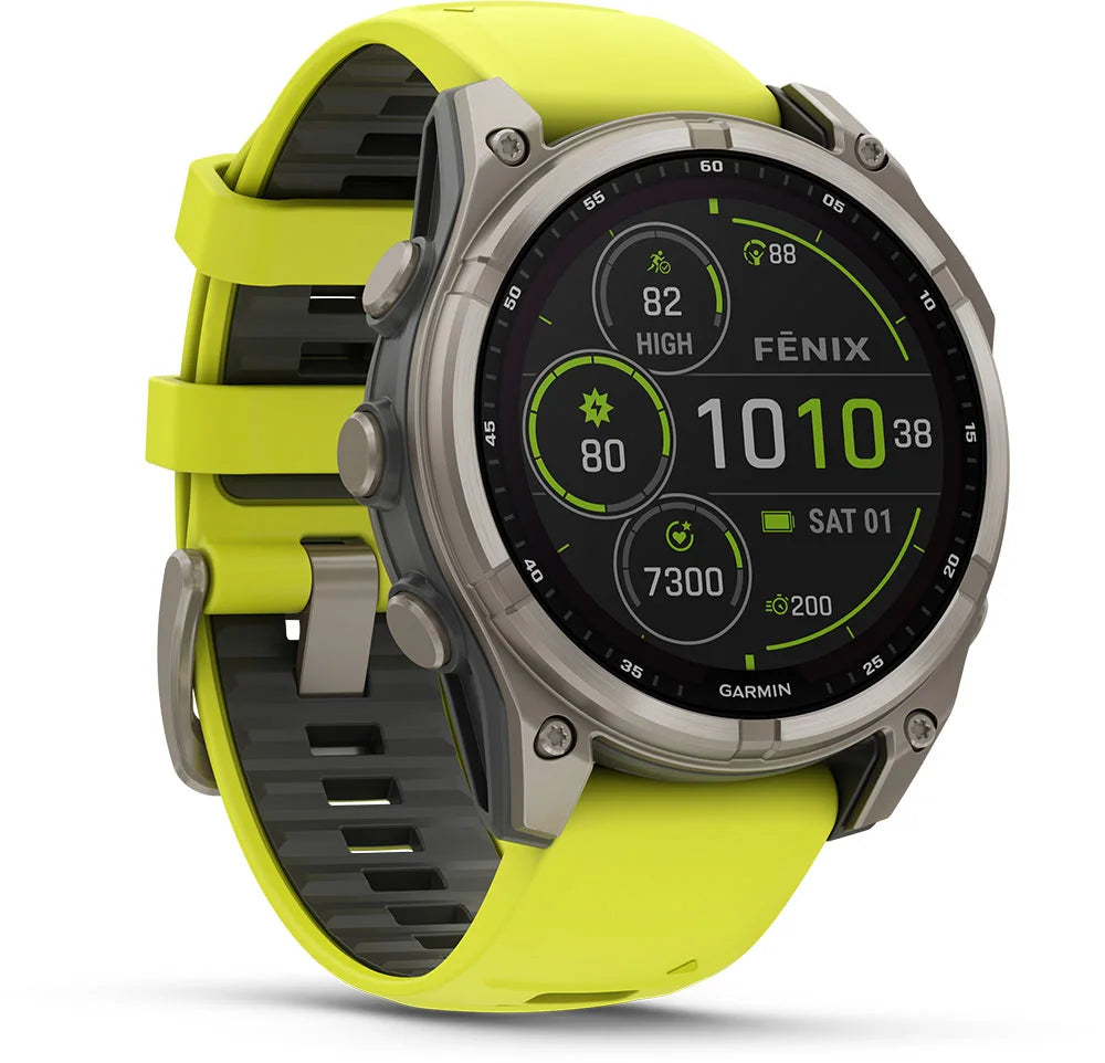 Garmin Fēnix® 8 – 47 mm Solar Sapphire – GPS Multisport Smartwatch