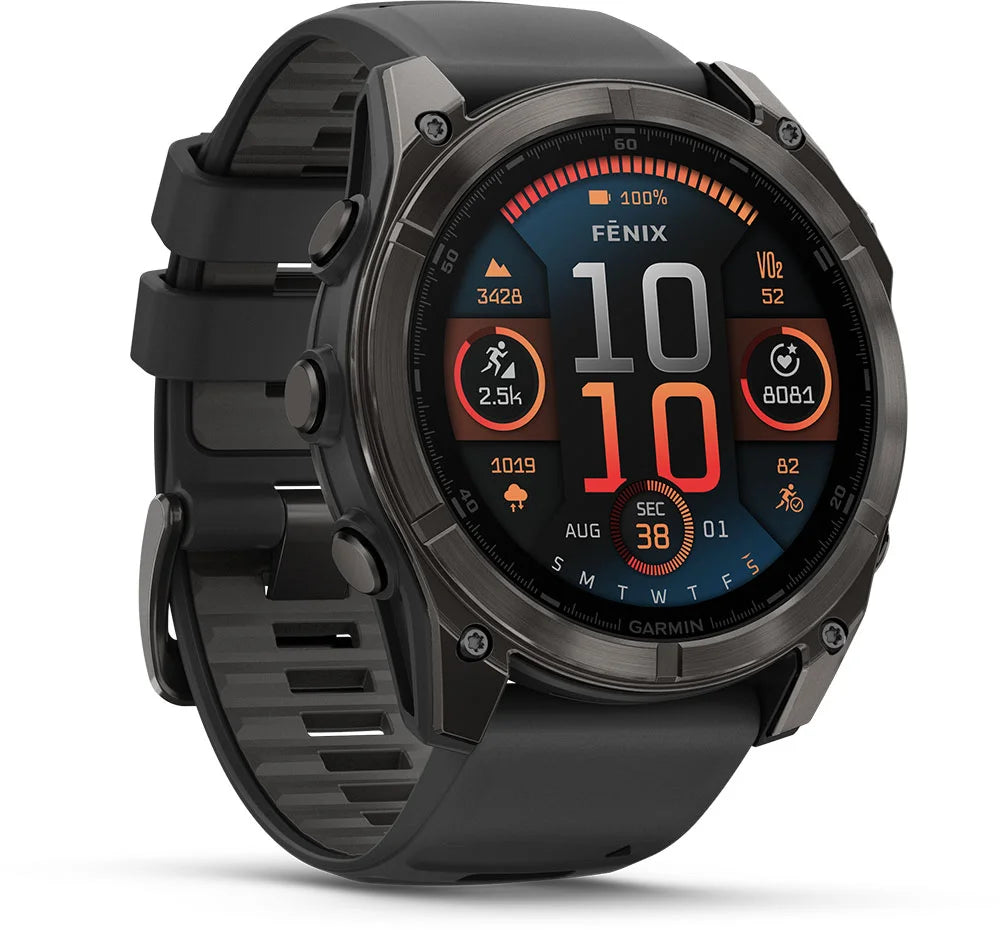 Garmin Fēnix® 8 – 51 mm AMOLED Sapphire – GPS Multisport Smartwatch