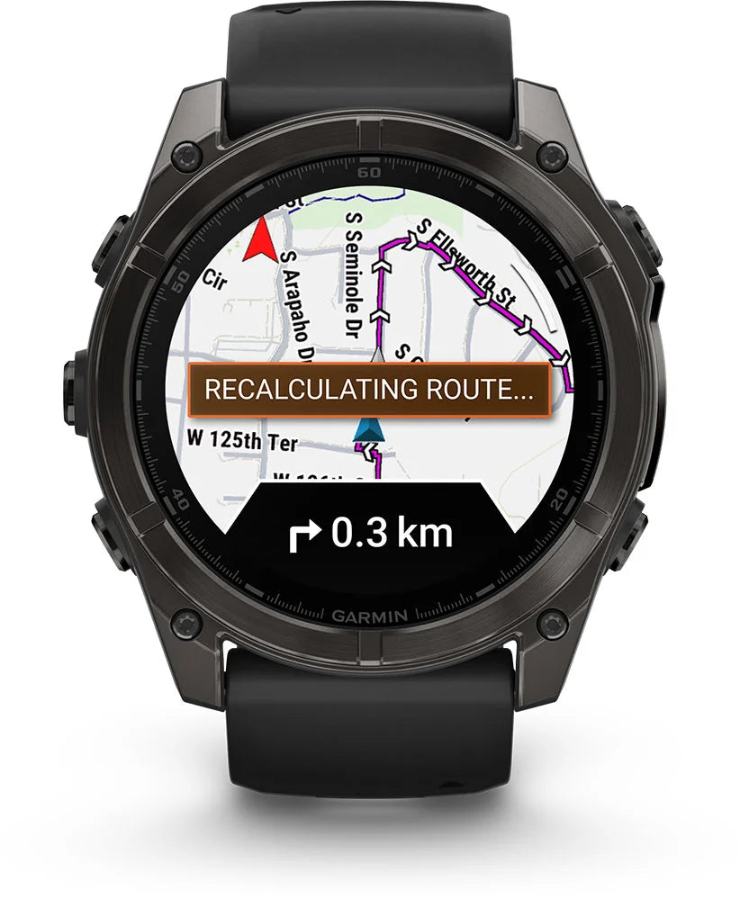 Garmin Fēnix® 8 – 51 mm AMOLED Sapphire – GPS Multisport Smartwatch
