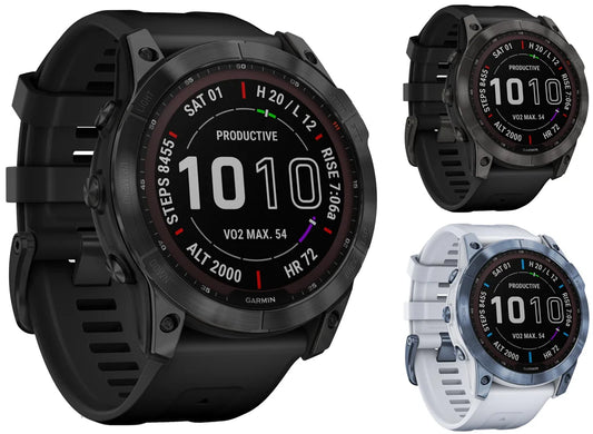 Garmin Fenix 7S SAPPHIRE SOLAR – GPS Multisport Smartwatch