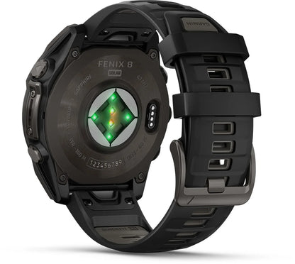 Garmin Fēnix® 8 – 47 mm Solar Sapphire – GPS Multisport Smartwatch