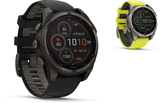 Garmin Fēnix® 8 – 47 mm Solar Sapphire – GPS Multisport Smartwatch